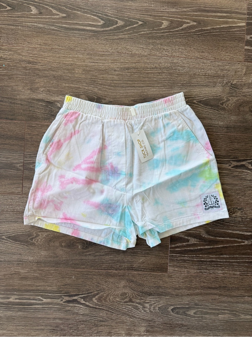 Tuck Shop Tie-Dye Pastel Shorts